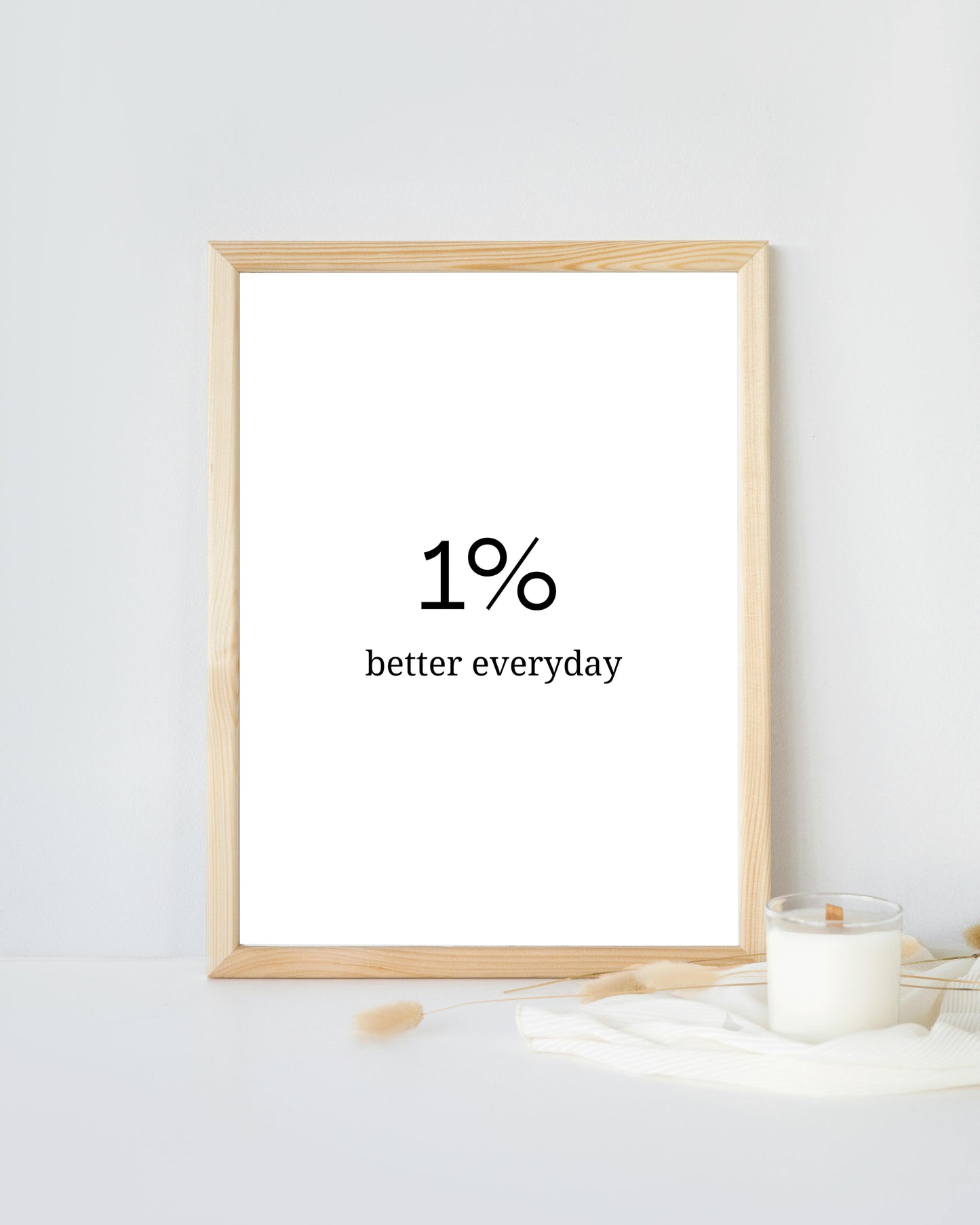 1% better everyday - Light