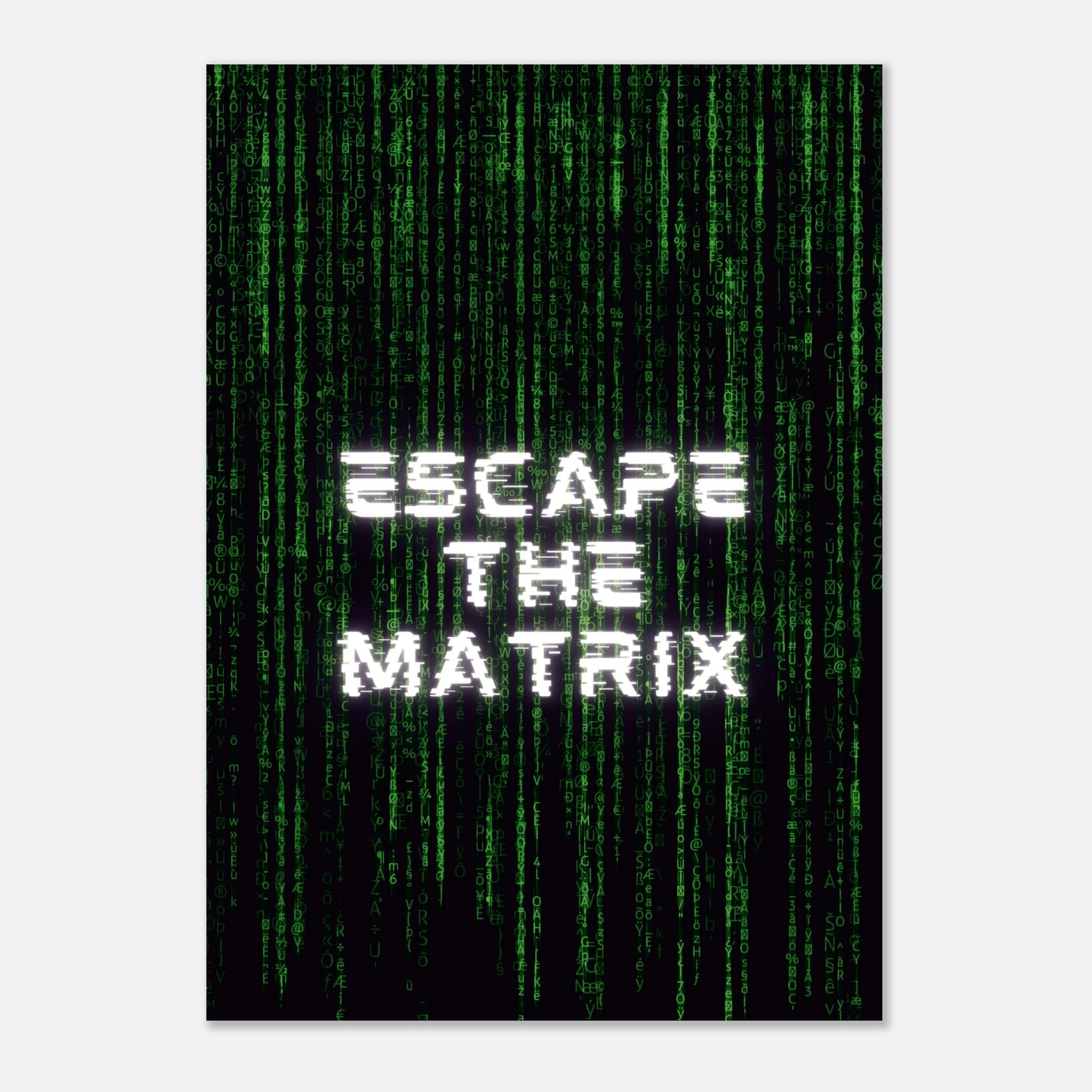 Escape the Matrix